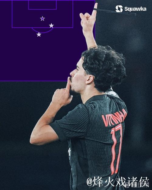 维蒂尼亚成欧冠历史第九位对阵英格兰球队上演帽子戏法的球员 维蒂尼亚成欧冠历史第九位对阵英格兰球队上演帽子戏法的球员